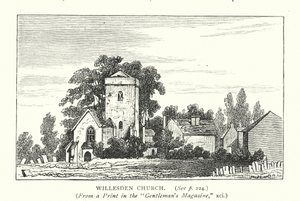 Iglesia de Willesden (grabado)
