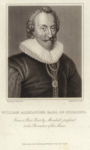 William Alexander, 1er Conde de Stirling (c 1570 - 12 de septiembre de 1640) de English School