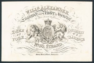 William Alexander, grabador e impresor general de sus altezas reales de English School