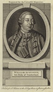 William Augustus, 1er Duque de Cumberland de English School