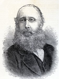 William Bromley-Davenport (1821-1884) de Illustrated London News 28 de junio de 1884 de English School