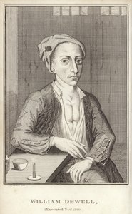 William Dewell, Ejecutado en noviembre de 1740 de English School