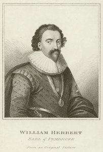 William Herbert, Conde de Pembroke (grabado) de English School