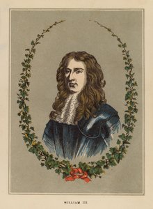 Guillermo III (grabado coloreado)