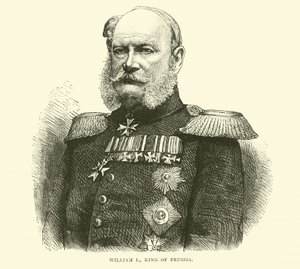 Guillermo I, Rey de Prusia, julio 1870
