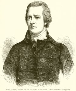 William Pitt, segundo hijo del conde de Chatham de English School