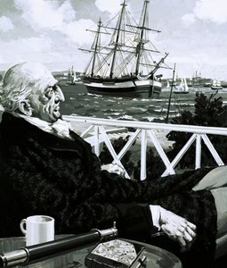 William Turner se sentaba durante horas viendo pasar los barcos de vela