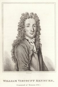 William Vizconde Kenmure, Condenado por Traición, 1716 de English School