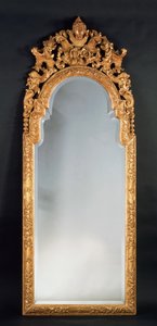 Espejo de William y Mary (gesso dorado)