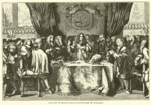 Guillermo de Orange nombrado estatúder de Holanda de English School