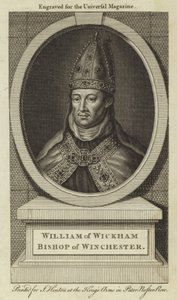 William of Wickham, Obispo de Winchester de English School