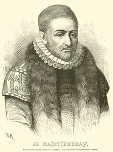 Guillermo el Silencioso, Príncipe de Orange (grabado) de English School