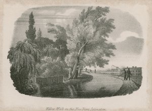 Willow Walk en el New River, Islington, Londres de English School