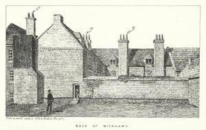 Winchester College: Parte trasera de Wickham