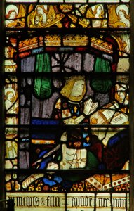 Ventana N5 que representa a un donante - Príncipe Arturo de English School