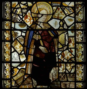 Ventana que representa a María Magdalena de English School
