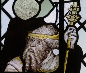 Ventana que representa un detalle de la ventana de San Cristóbal