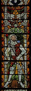 Ventana n4 que representa a Gilbert III de Clare