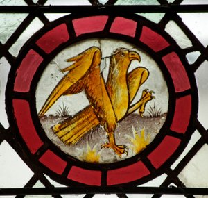 Ventana s2 que representa un águila de English School