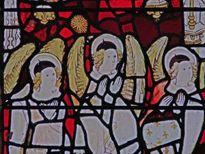 Ventana s3 que representa la Jerarquía Angélica: Dominaciones de English School