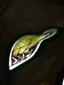Ventana s5 que representa un pájaro