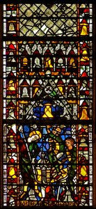 Ventana w41 que representa la fabricación de campanas de English School