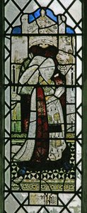 Ventana w5 que representa a Elizabeth Fray Waldegrave de English School