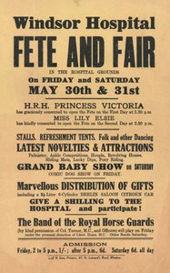 Hospital de Windsor, fiesta y feria