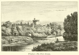 Windsor, el arroyo de la presa de English School