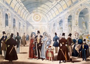 Modas de invierno de noviembre de 1834 a abril de 1835, publicado por B Read de English School