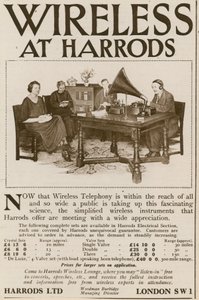 Radio en Harrods