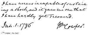 Wm Cowper, (el Poeta)
