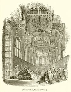 Salón de Wolsey, Hampton Court de English School