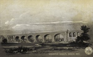 Viaducto de Wolverton, agosto de 1837 de English School
