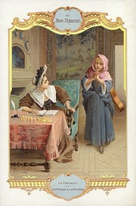 Mujer pidiendo dinero de English School