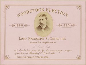 Elección de Woodstock 1880 de English School