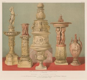 Obras en terracota de English School