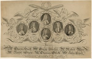 Maestros de escritura de Londres de English School