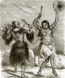 Chamanes Yakut, o expulsadores de demonios de English School
