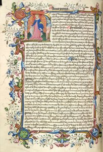 Yates Thompson 48, f.172v Inicial historiada 