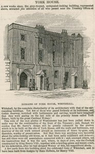 Casa de York, Whitehall de English School