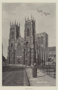 Catedral de York (litografía) de English School