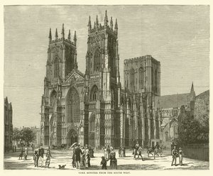 York Minster desde el suroeste de English School