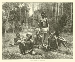 Jóvenes de Nueva Caledonia