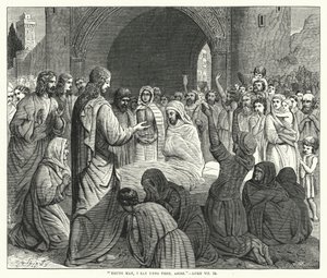Joven, a ti te digo, levántate, Lucas VII de English School