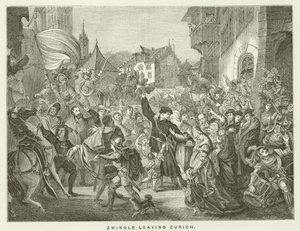 Zwinglio dejando Zúrich de English School