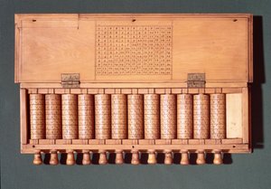 Varillas de Napier, 1671-1700