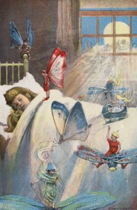 Fairy folk (litografía en color) de Enoch Ward