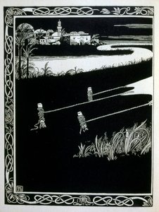 Enak antes de Gomorra, del libro Judá ilustrado por Ephraim Moses Lilien de Ephraim Moses Lilien