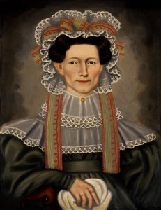 Dama de la Casa de Squire Williams, ca. 1829 de Erastus Salisbury Field